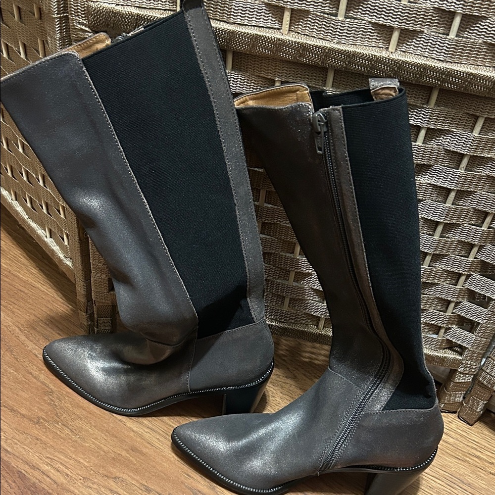 Corso Como silvery gold boots 7